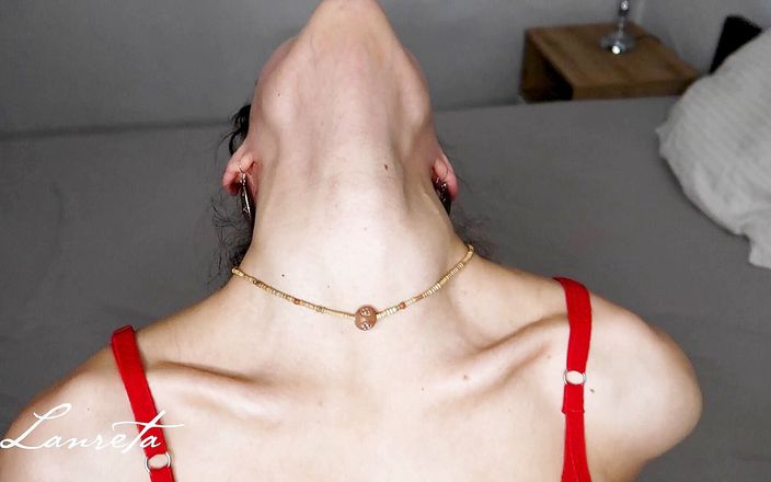 Lanreta: Close up neck fetish