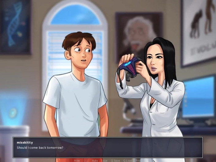 Miss Kitty 2K: Esperimenti sexy di miss Okita di summertimesaga- parte 116