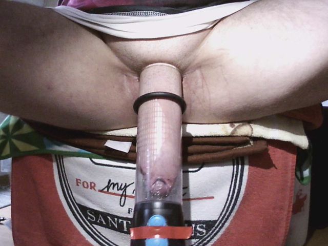 My Penis For Hours in The Pump (German search XXL)