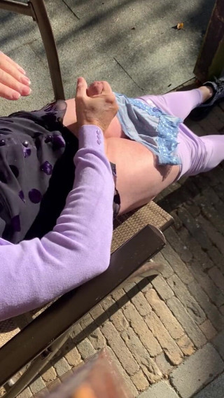 Louise: Leggings morados se corre