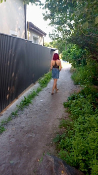 A Passerby Almost Saw Me