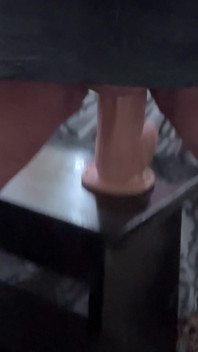 Kerrieanna Riding the Monster Dildo