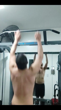 You Suck My Dick After Doing Pull-ups on the Rack?