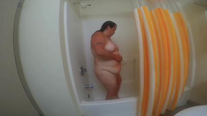 SexyNEBBW: Sexy BBW hotel morning shower