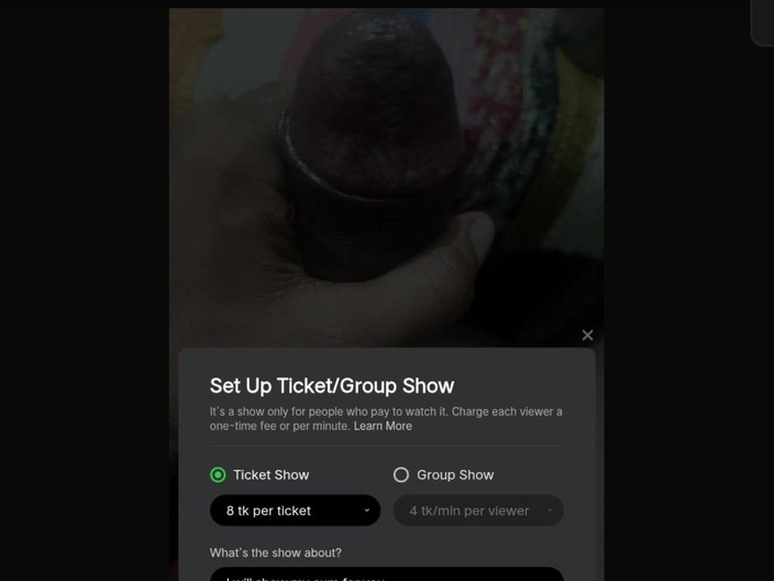 Indian jason: Stripchat Show'um