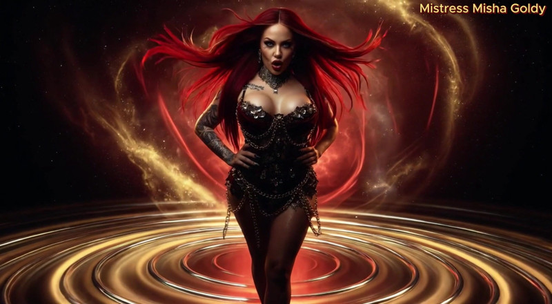 Goddess Misha Goldy: Poczuj moją smycz ciągnącą cię