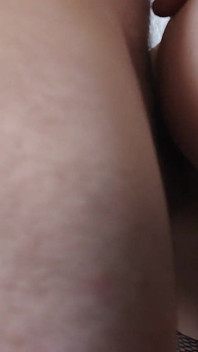 Pantyhose Oral in Bedroom