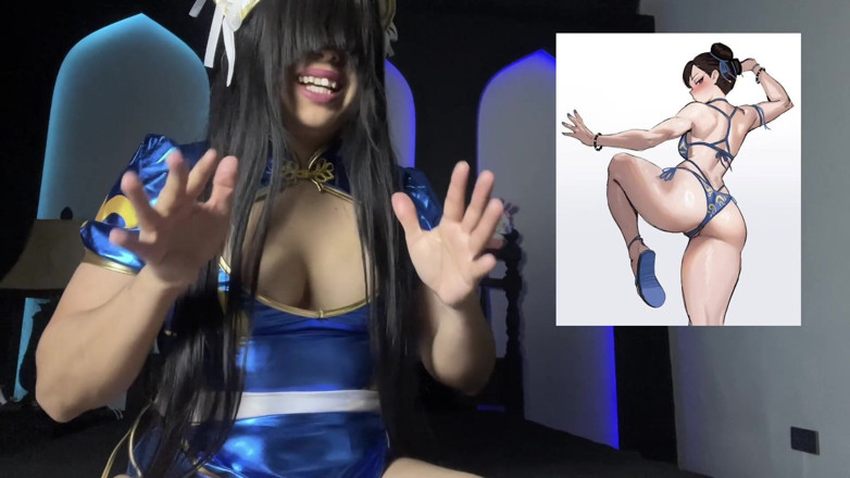 Astarioth: Imitando โพสท่าเฮนไต Chun-li เวอร์ชั่น | อิเกีย Astarioth