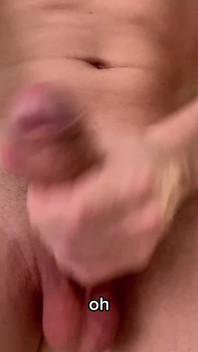 Hot Young Man Masturbating His Big Cock - Gay Twink