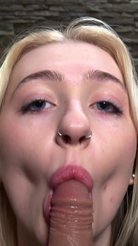 Stripping and Sucking My Landlords Cock to Pay My Rent