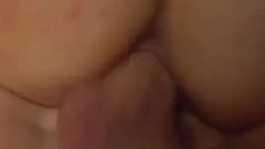 Brunette teen Abby Lane sucks and fucks a cock