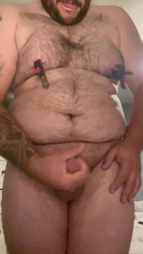 Shaun Cbt: Busting My Balls with a Hair Brush After Being Bound...