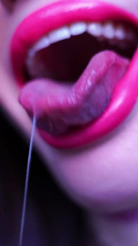 Rosa lippenstift-kuss