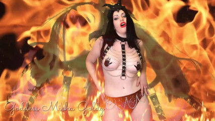 Goddess Misha Goldy: Отримайте свій останній оргазм і від себе для свого демона! Виконання фантазії, інструкція з дрочки