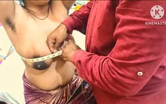 Indian Aunty Was Fucked by the Tailor When She Came for Blouse Fitting