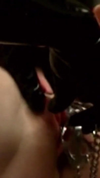 Masked France Slut Used in BDSM Session