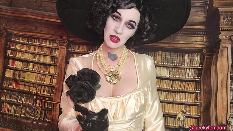 Geeky Femdom: Lady Dimitrescu World Wide JOI