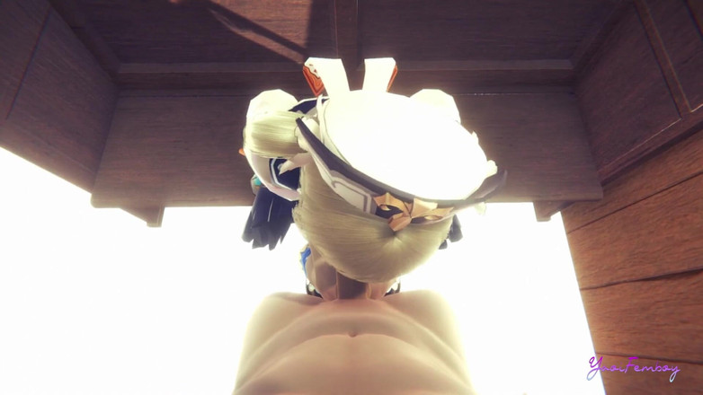 Yaoitube: Impak Genshin Yaoi - Bolehkah Barbara Femboy menelan semua susu itu?