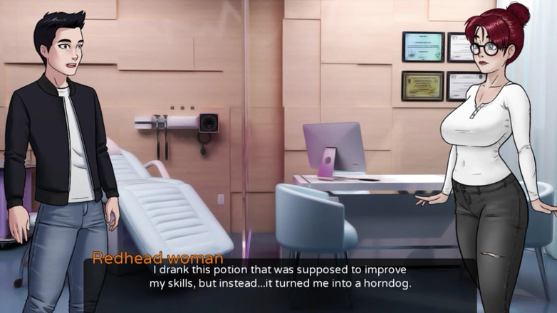 NaughtyPlayz: Vedere il dottore sexy, l'umore del ragazzo è diventato e entrambi...