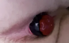 Teenie-junge extrem tiefes anal einführen, grobe masturbation, anal weit offen