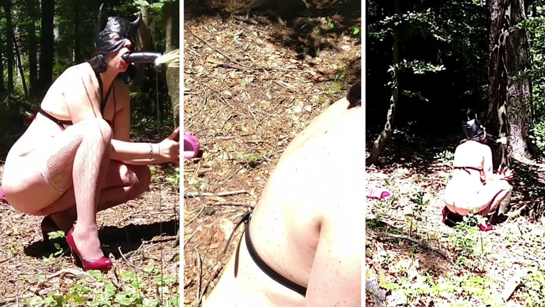 Toilet Mommy: Dildo whore training
