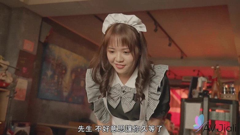 AV Jiali: Horny Caffe Maid Wen Ruixin Controlled by a Client