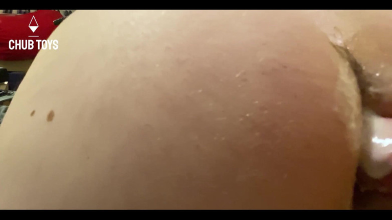 Chub toys: Великий ділдо піднімає мою жирну дупу