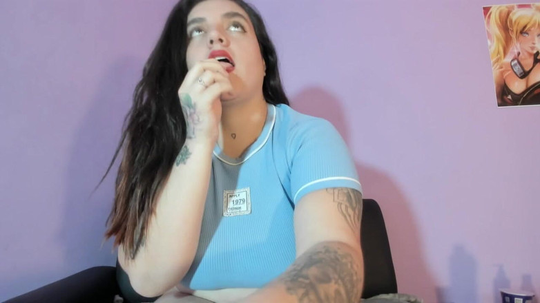 Esmeralda Blue: Jebanie mojej cipki BBW
