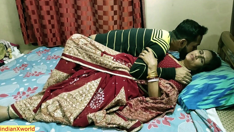 IndianXworld Premium: Sex romantic dur cu soția prietenului apropiat! Dada ejaculează în pizda...