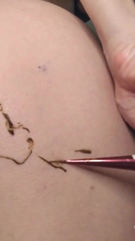 Close-up van mijn lieve kont Ginnagg