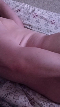 I'm in Bed, Masturbating My Ass