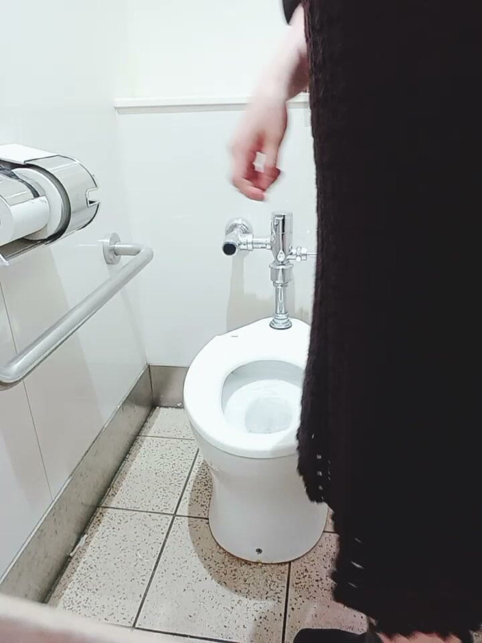 Mayumi Kanzaki: I Used the Station Restroom