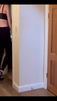 I Keep My Chastity Slave Naked in a Cupboard Under the Stairs at Home While I Have Some “alone Time