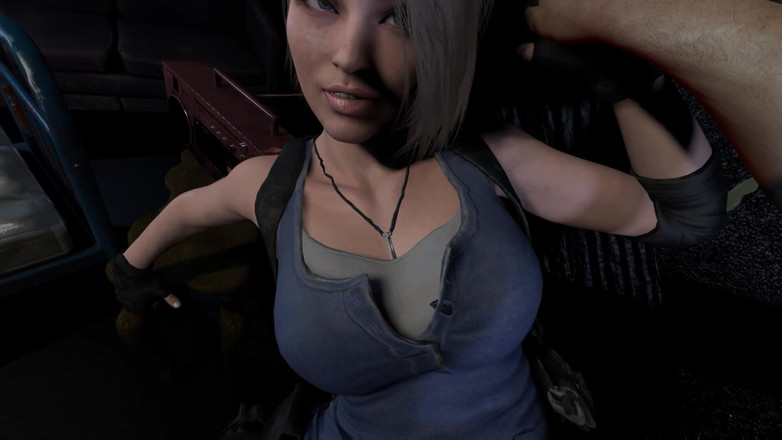 Wraith ward: Šukání Jill Valentine Ve stoje - Rezidentní evil porno parodie