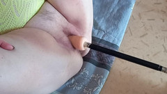 Zona901: Přítelkyně stříká před kamerou ze sexuální mašina zblízka