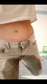Wetting Jeans Is so Fun!
