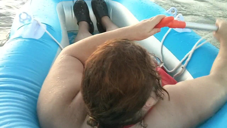 BBW nurse Vicki adventures with friends: Není zábavné dobrodružství na mořských lodích!