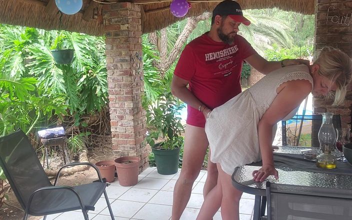 Sparowdox: Fucking the Neighbors Wife on the Patio Were He Can...