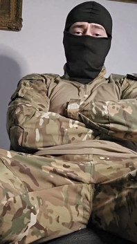 Punishment for the Recruit: Your Commander Lets You Sniff His Sweaty Soldier's Armpits