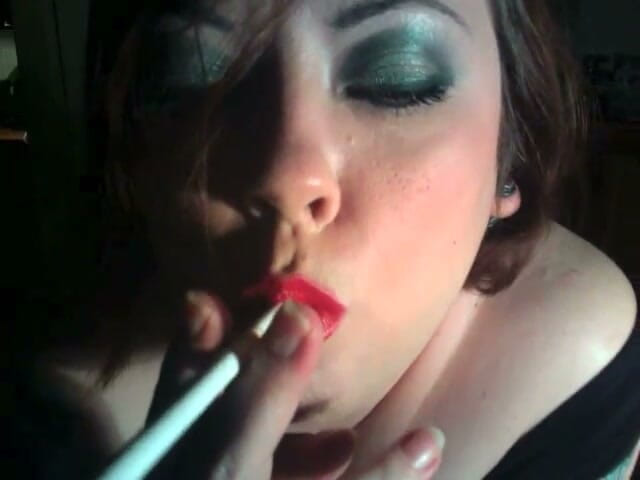 Tina Snua: Naughty Nanny Will Fill Your Lungs with Smoke - Smoking BBW