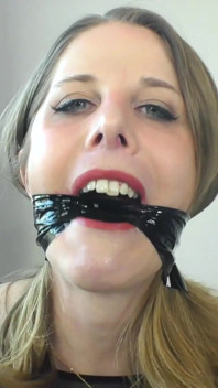 Cassie's BDSM Gag Talk Try on and Talk