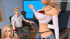 Visual Novels: SexBot 26 - pelacur kolej datang kepada saya