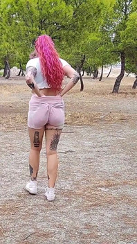 Ao ar livre, corrida arriscada, risco nu no parque