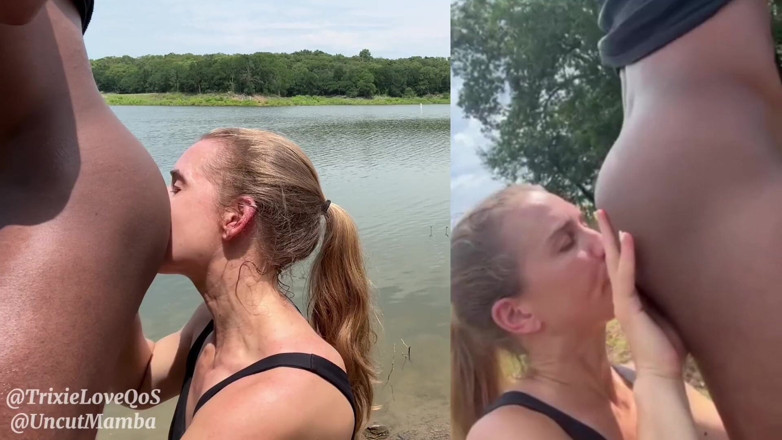 TrixieLove: Freaky Outdoor Compilation - MILF Loves BBC Rimming &amp; Anal