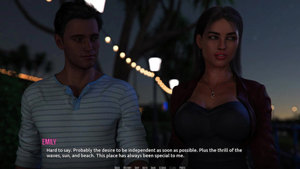 3D Cartoon Porn: ドミノビーチ2:ジョンのエミリーとの運命の夜の散歩