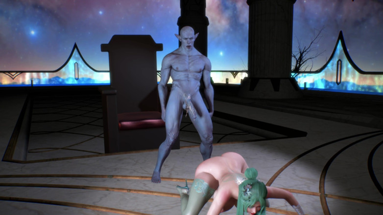Why fuck so hard: 3D Super Hot Cosplay MILF Asian Queen zerżnięta przez Big...