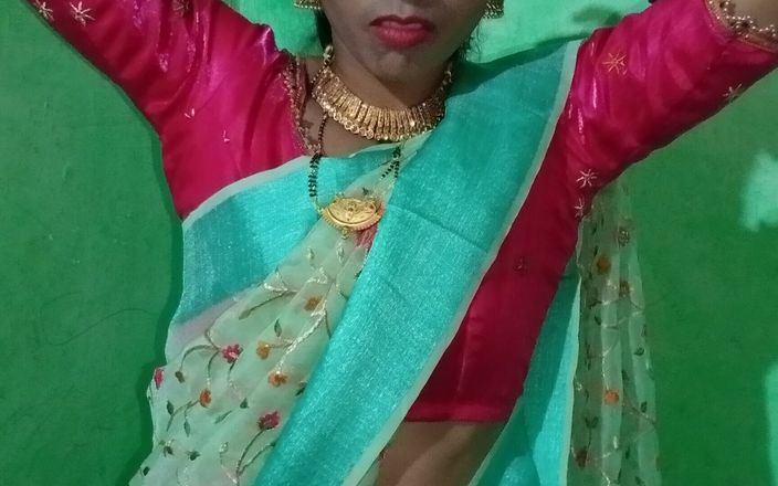 Pooja Sexy: 今日、街中に月が出てきた - Karwachauth Special Chudai