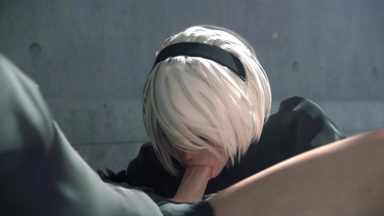 PixelAftDark: Eve Vs 2b Hmv - Semperleaf (estelar Blade &amp;Nier Automata Animation)