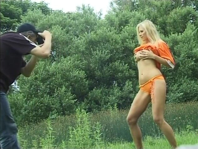 Flash Model Amateurs: BTS outdoors photo shooting