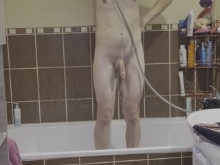FM Records: アマチュアの男の子がシャワーを浴びる